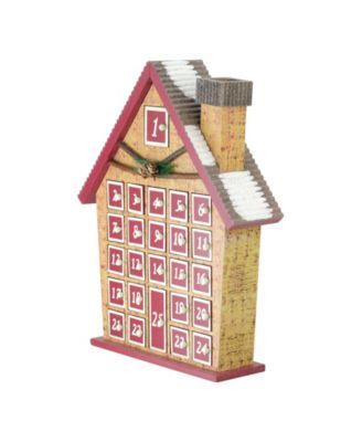 House with Advent Calendar Tabletop Christmas Decoration