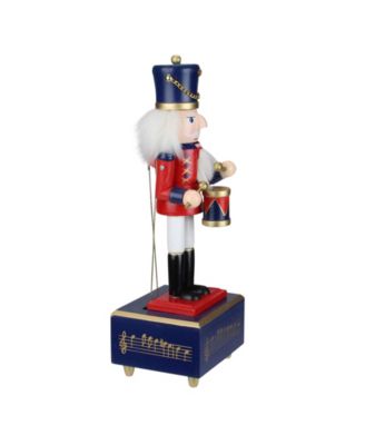 Animated and Musical Christmas Nutcracker Drummer