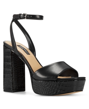 image of Nine West Women-s Zenna Platform Dress Sandals Women-s Shoes