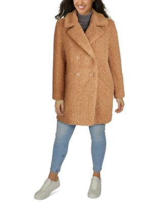 plus size coats macys