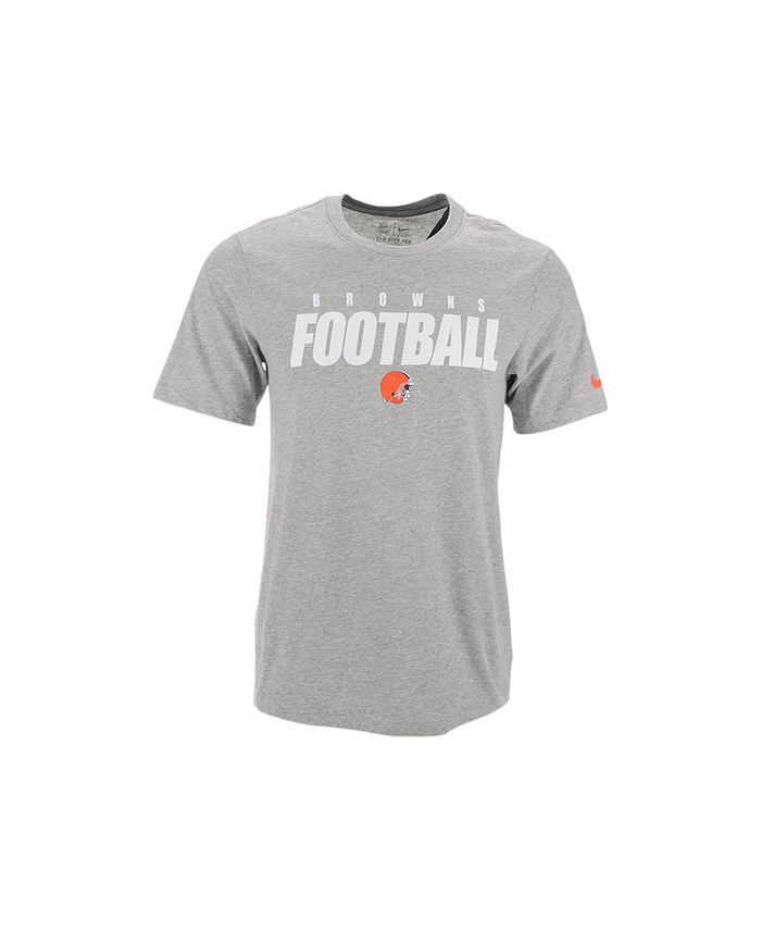 Nike Cleveland Browns Men s Dri Fit Cotton Football All T Shirt
