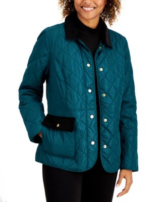charter club petite quilted jacket