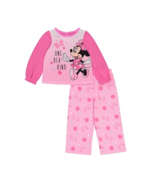image of Ame Minnie Mouse Toddler Girls 2-Piece Pajama Set