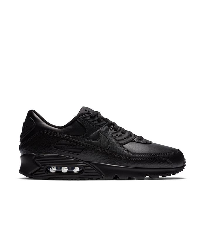 Nike Men's Air Max 90 Leather Casual Sneakers from Finish Line - Macy's