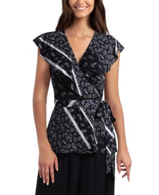 gigi parker wrap dress