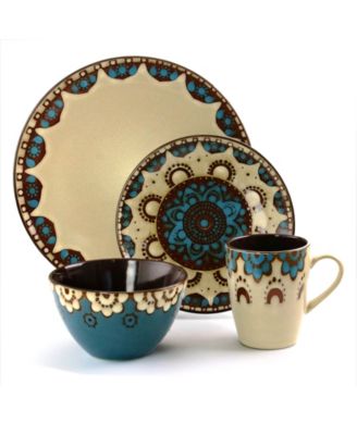 Clay Heart 16 Pc. Dinnerware Set, Service for 4