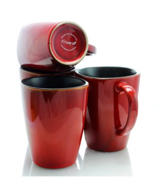 Harland Stoneware Mugs, Set of 6