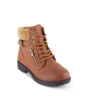 image of Wanted Women-s Barrie Moto Combat Booties Women-s Shoes