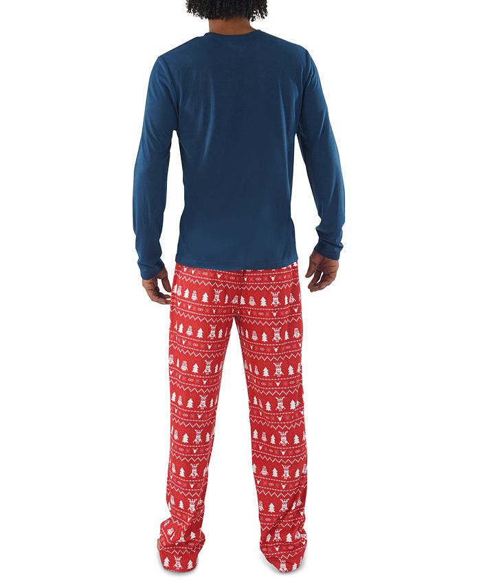 Munki Munki Matching Men's Holiday Minions Family Pajama Set & Reviews ...
