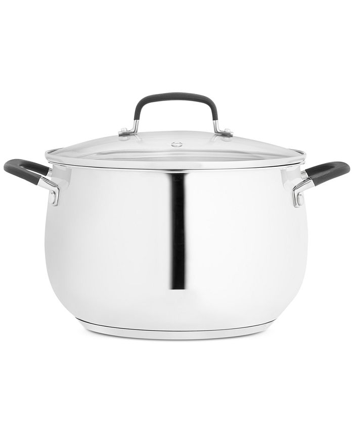 Belgique Stainless Steel 8Qt. Stock Pot with MultiUse Insert, Created for Macy's Macy's