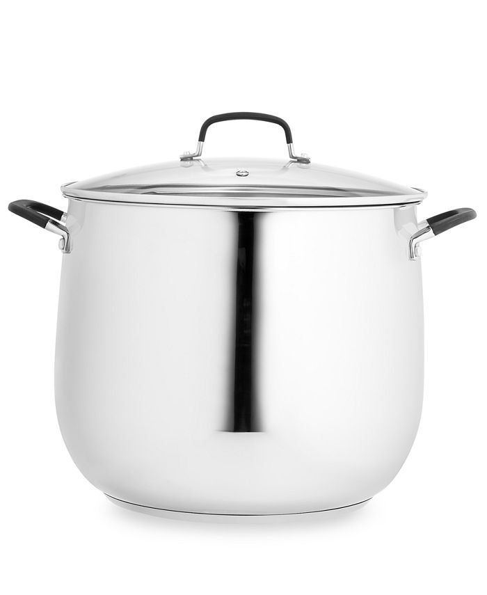 Belgique 6-quart Stainless Steel Strainer Lid Stockpot for Sale in