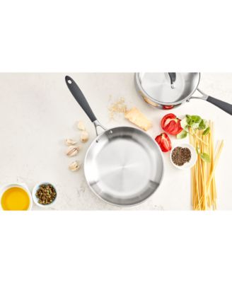 Belgique Stainless Steel 12-Pc. Cookware Set, Created for Macy's