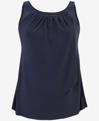 DD Cup Illusionists Ursula Underwire Tankini Top