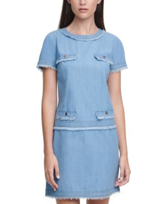 karl lagerfeld denim dress