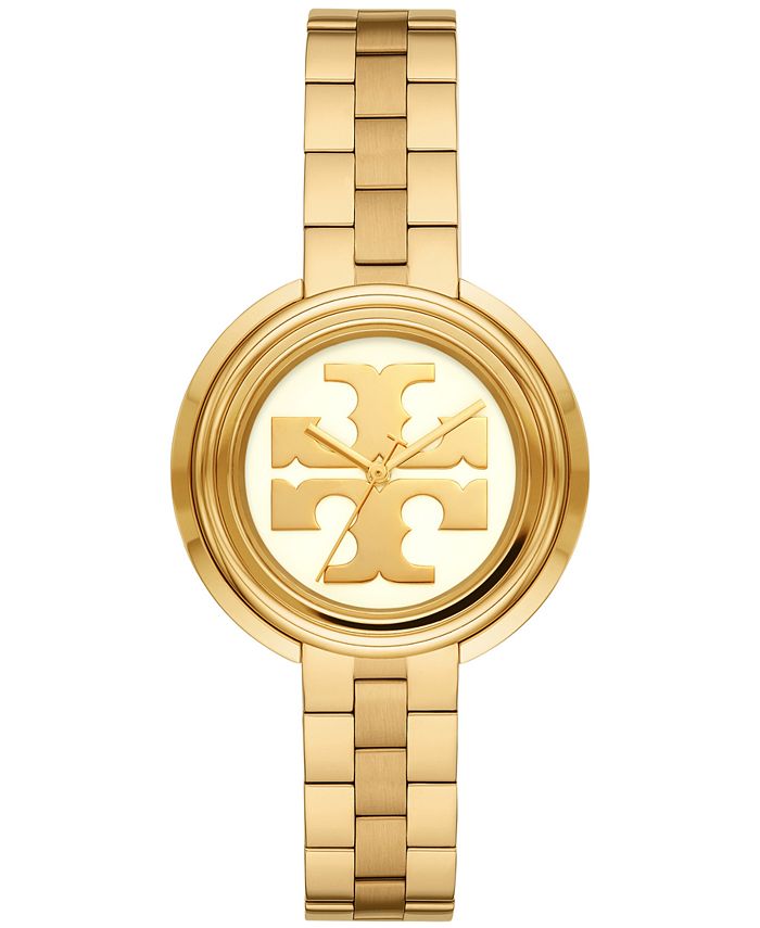 Tory Burch - Women's Miller Gold-Tone Stainless Steel Bracelet Watch 36mm