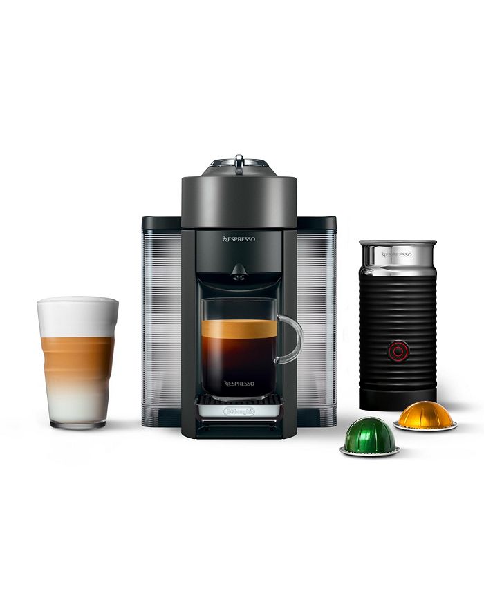 Nespresso by De'Longhi Vertuo Coffee and Espresso Machine with Aeroccino Macy's