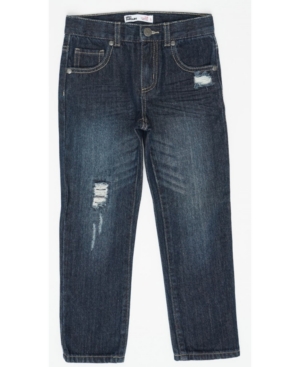 image of Epic Threads Little Boys Slim Straight New R and R Denim Pant