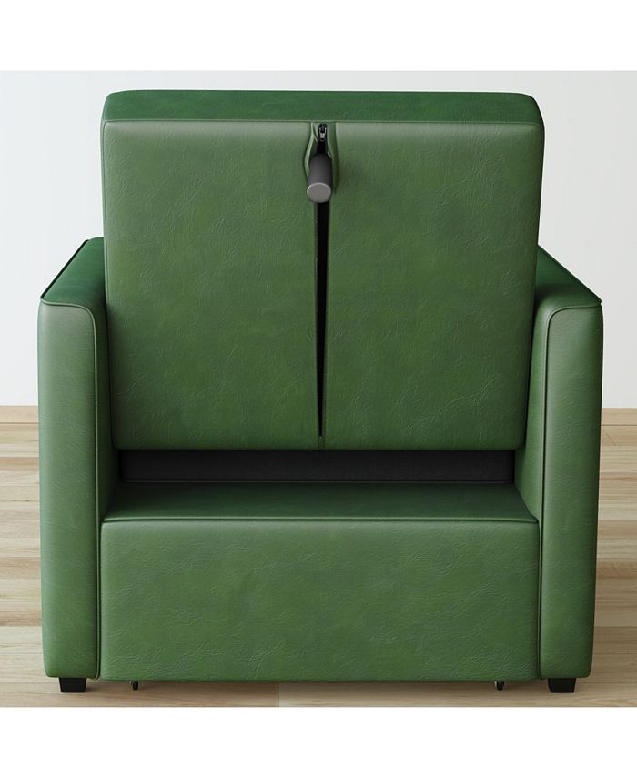 Gold Sparrow Riverside Convertible Arm Chair Bed & Reviews Furniture