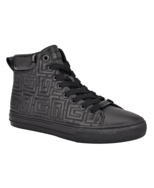 image of Guess Women-s Lammi High Top Sneakers Women-s Shoes
