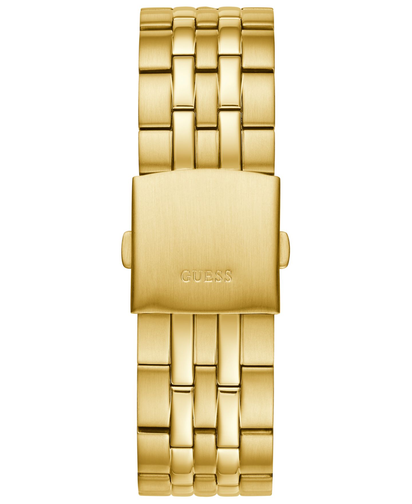Мужские часы GUESS Gold-Tone Stainless Steel Bracelet Watch 44mm — фото 4