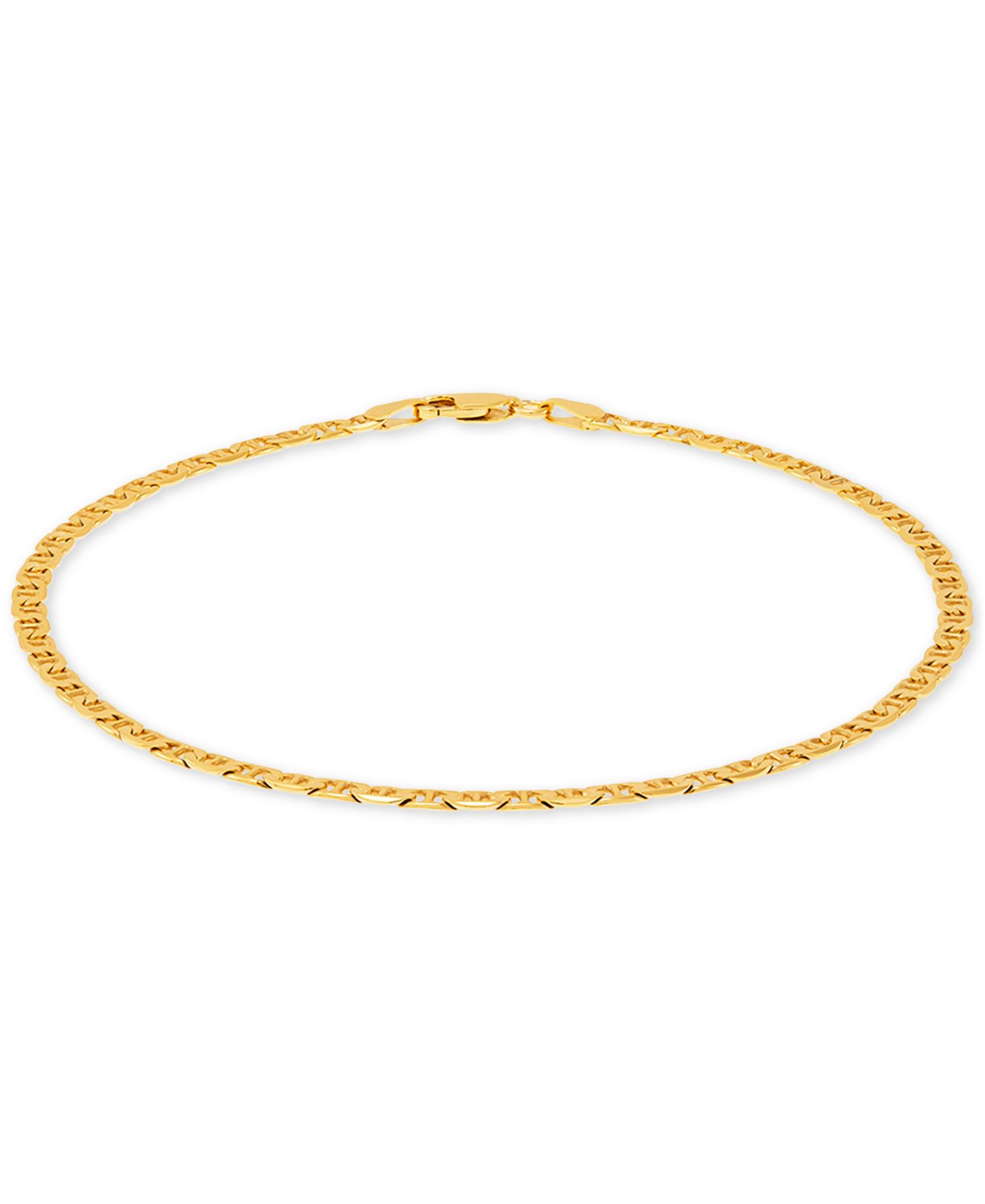 Giani Bernini Mariner Link Ankle Bracelet in 18k Gold-Plated Sterling Silver