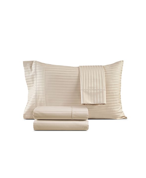 Charter Club Pima Cotton 1000-Thread Count 4-Pc. Queen Extra Deep Sheet Set, Created for Macy&#39;s ...