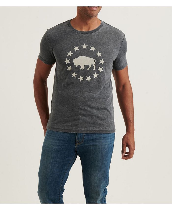 Lucky Brand Men's Buffalo Graphic Crewneck T-Shirt - Macy's