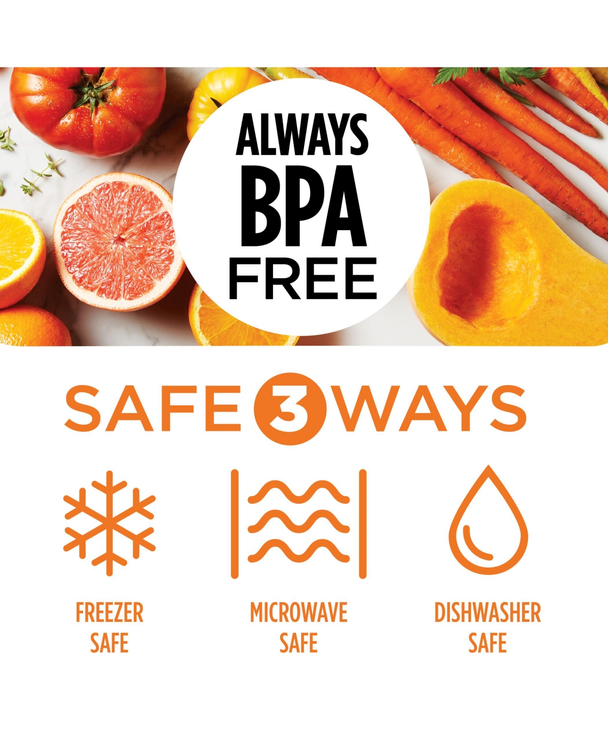 Lock n Lock Purely Better 8-Pc. Rectangular Food Storage Containers with Dividers, 12-Oz.