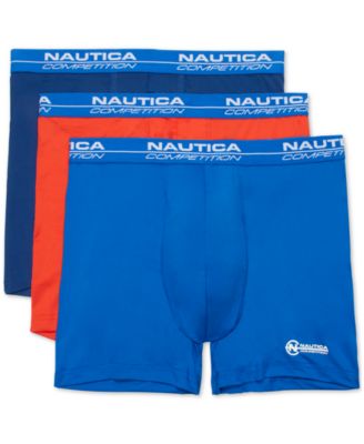 Boxers Homme Nautica - Lot De 4 - Stretch Coton/polyester - Coupe Ajustée - Sans étiquette