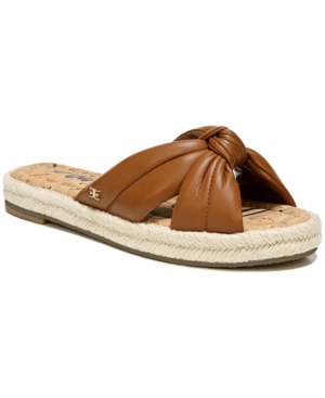 Sam Edelman Women's Abbene Knotted Slide Sandals Women's Shoes