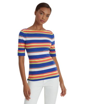 macy's elbow sleeve top