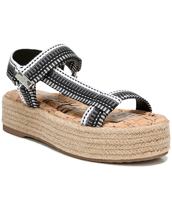 Sam Edelman Women's Banded Platform Esapadrille Sandals & - Sandals - Shoes - Macy's