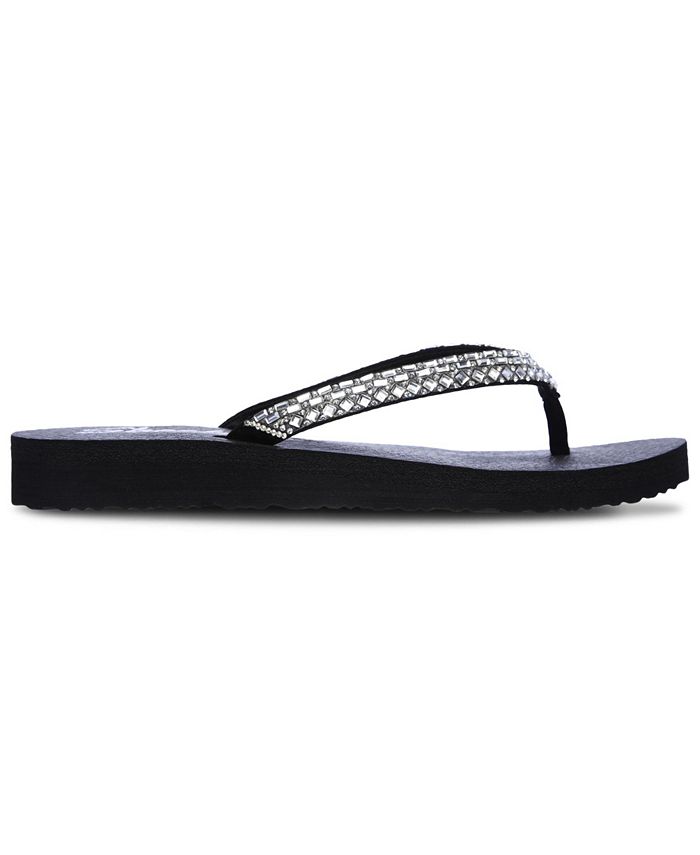 Skechers Women's Cali Meditation - Shine Flip-Flop Thong Sandals from ...