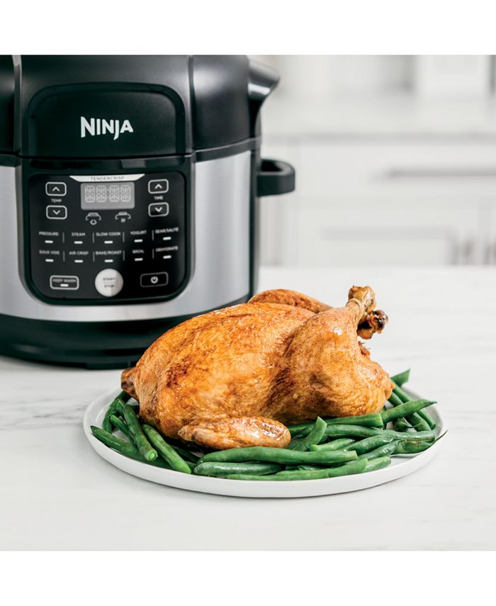 Ninja Foodi® 11-in-1 6.5-qt Pro Pressure Cooker + Air Fryer with Stainless  finish, FD302 - Macy's