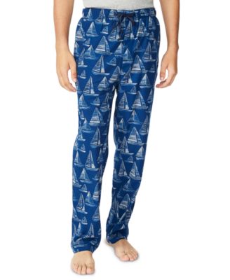 Nautica - Men's Printed Fleece Sleep Pants