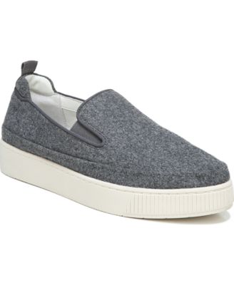 gray slip on tennis shoes
