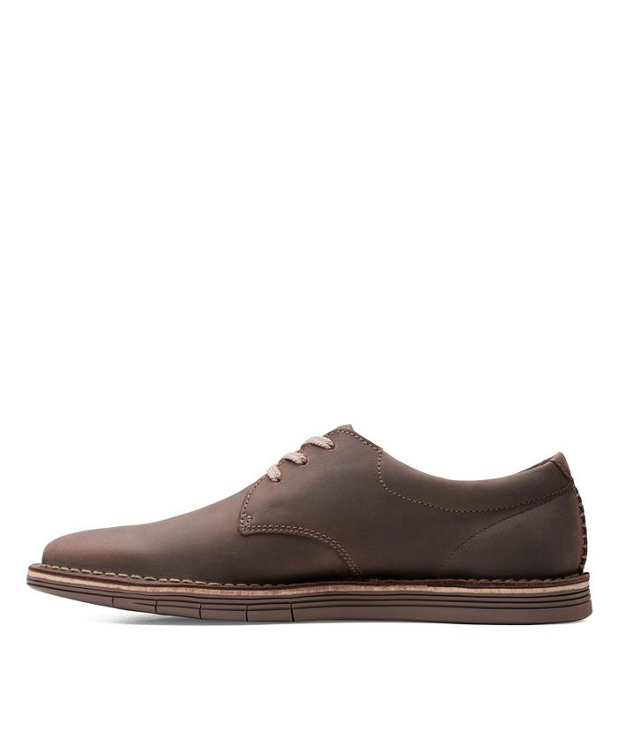 clarks forge vibe dark brown leather