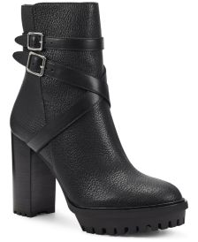 Women's Elisen Buckle Lug Sole Booties