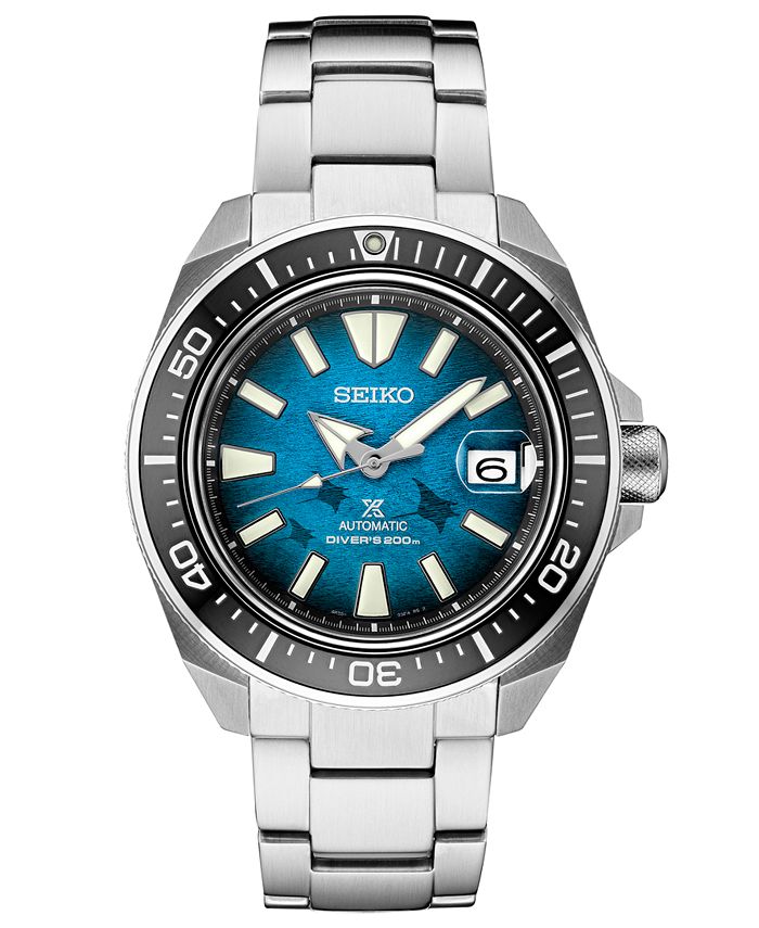 Seiko Men's Automatic Prospex Manta Ray Diver Stainless Steel Watch 44mm, A  Special Edition & Reviews - All Watches - Jewelry & Watches - Macy's