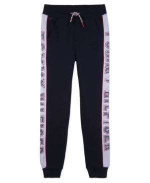 image of Tommy Hilfiger Little Boys Mini Dot Hilfiger Sweatpant