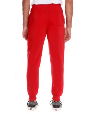 red sweatpants mens