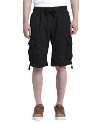 mens jogger cargo shorts