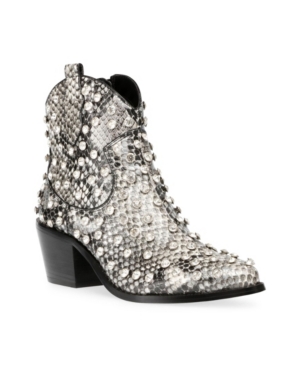 image of Betsey Johnson Women-s Jenkins Western Booties Women-s Shoes