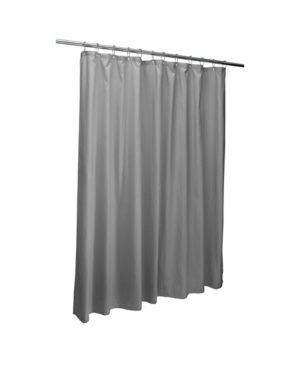 Bath Bliss Microfiber Soft Touch Dash Design Shower Curtain Liner Bedding