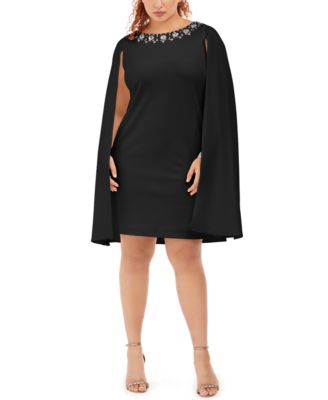black sheath dress plus size