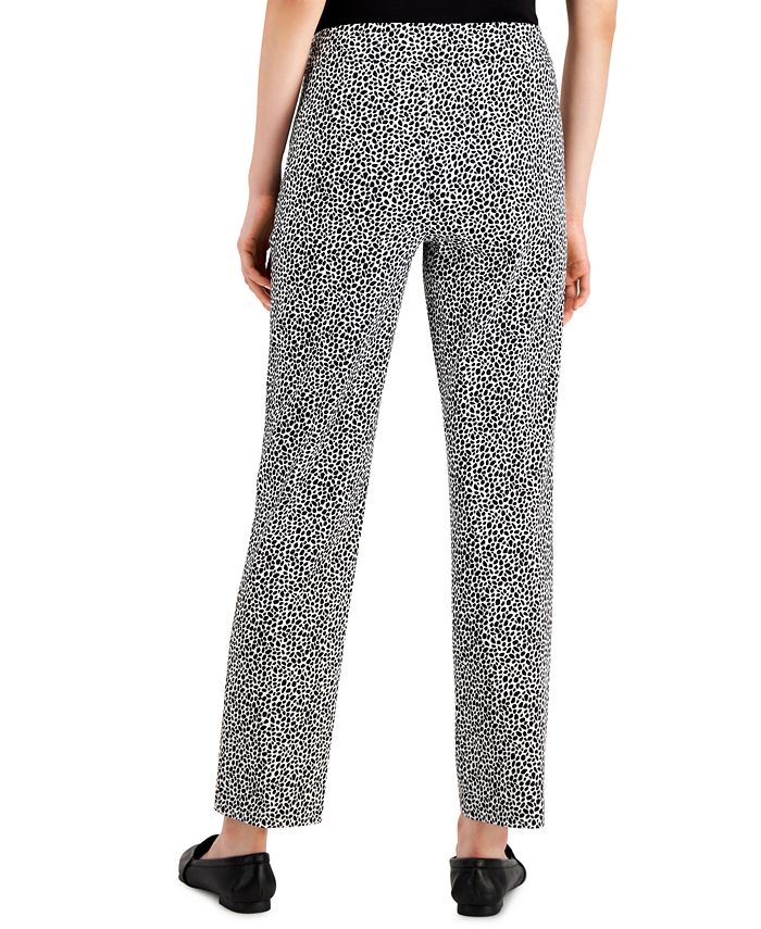 JM Collection Printed PullOn Pants, Created for Macy's Macy's