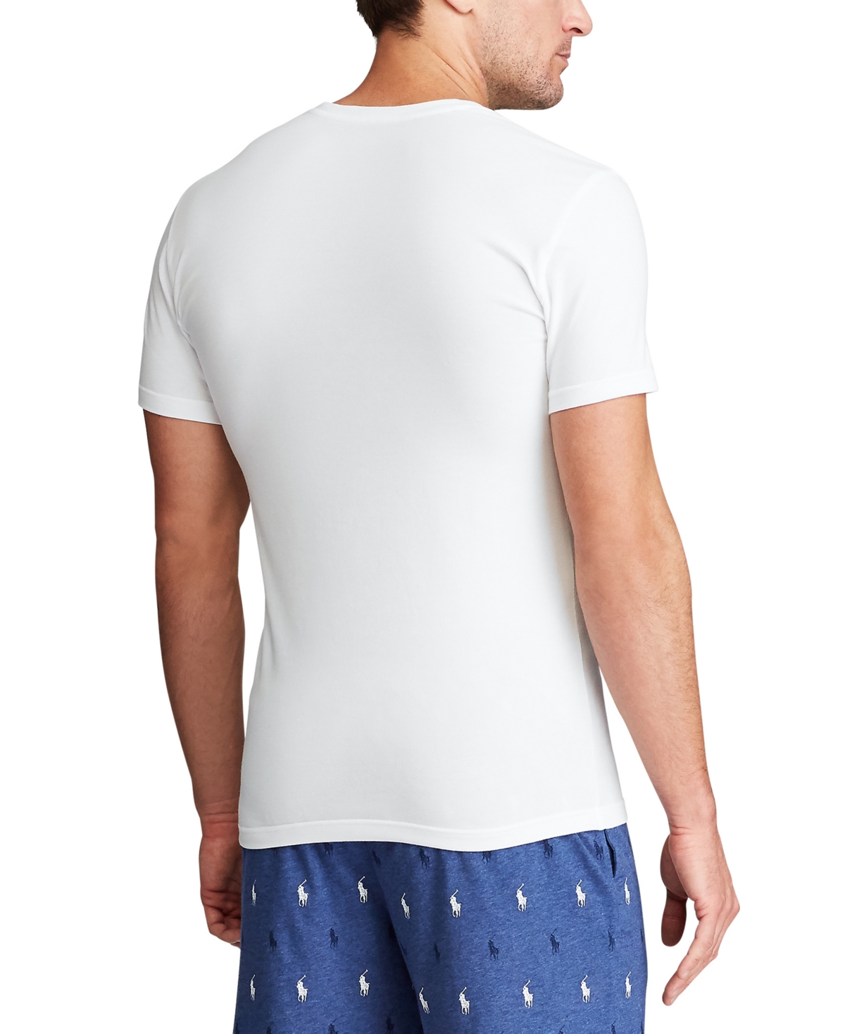 Polo Ralph Lauren Men's 3-pack Slim-fit Stretch V-neck Undershirts In Tan