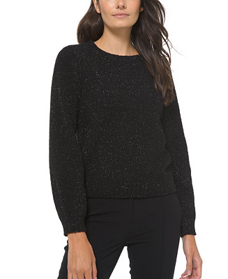 Michael Kors Puff-Sleeve Sweater, Regular & Petite Sizes - Macy's