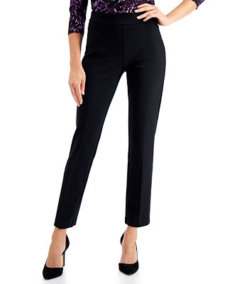 JM Collection Petite Sculpting Pants, Created for Macy's - Macy's