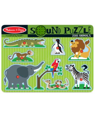 Melissa and Doug Kids Toy, Zoo Animals Sound Puzzle